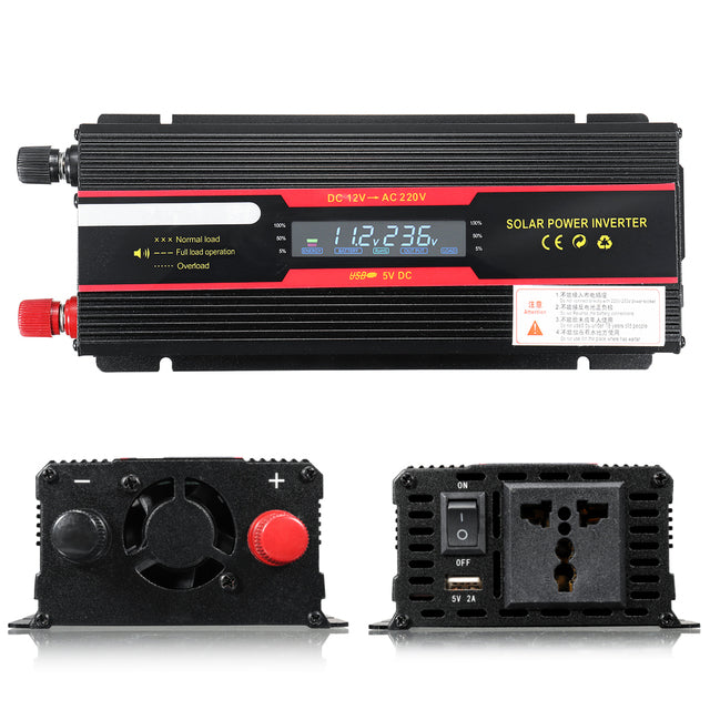 6000W Car Power Inverter DC 12V 24V to AC 220V 110V Converter