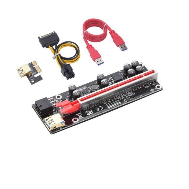 0.6M PCIE Riser Card VER010S Plus PCI-E 1X To 16X Adapter