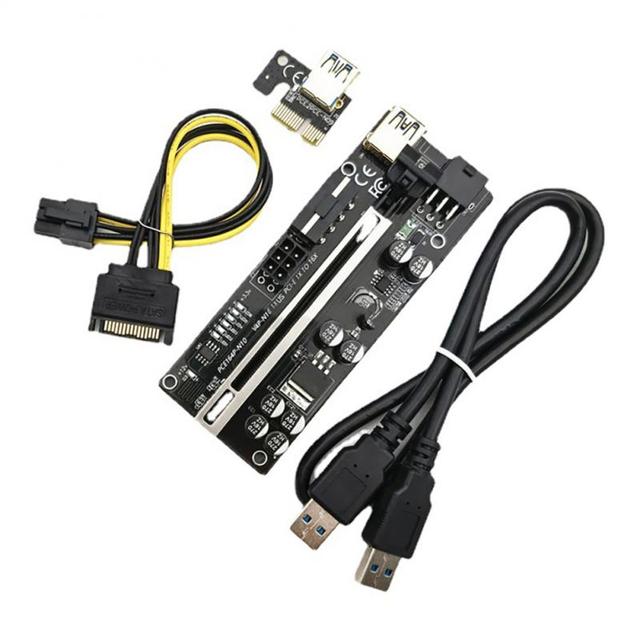 0.6M PCIE Riser Card VER010S Plus PCI-E 1X To 16X Adapter