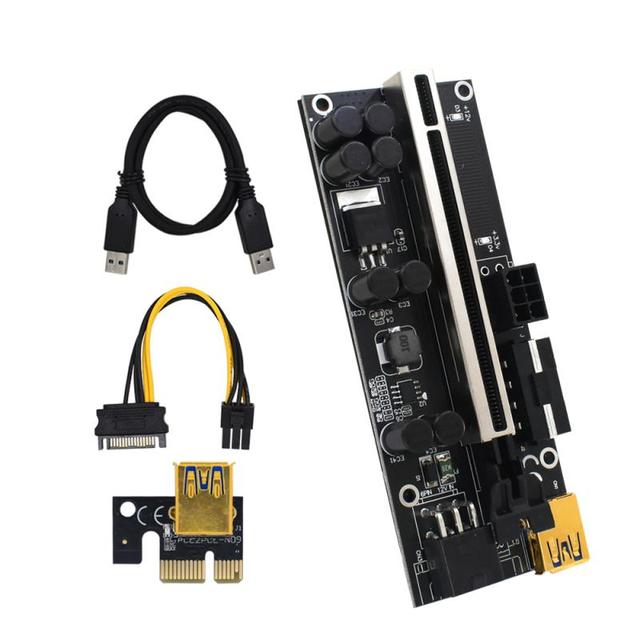 1X To 16X USB 3.0 Cable SATA To 6Pin Connector