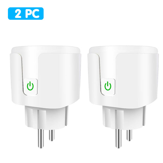 Aubess 16A 3840W WiFi Zigbee Socket EU Smart Plug