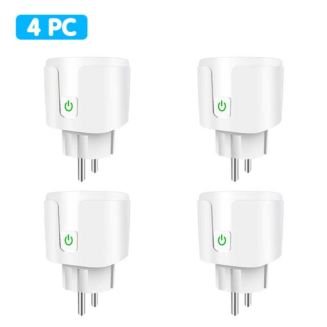 Aubess 16A 3840W WiFi Zigbee Socket EU Smart Plug