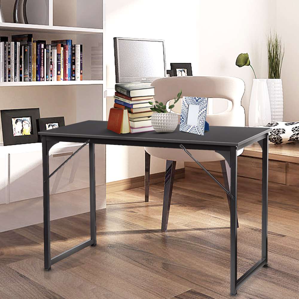 Modern Style Computer Desk Wide Desktop Waterproof Steel Frame