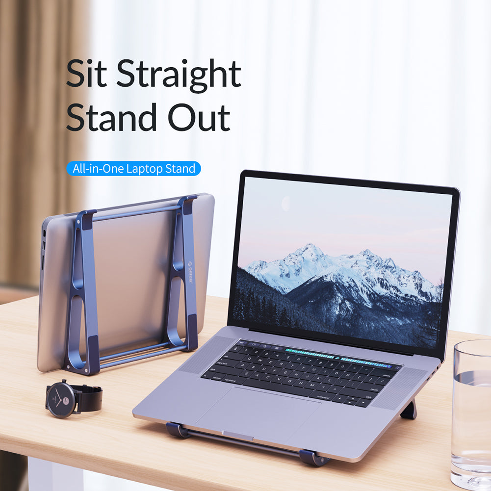 Portable Laptop Support Stand Tripod Notebook Tablet Organizer