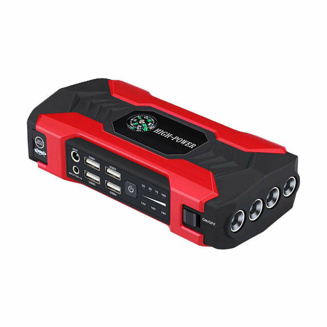 Automobile 12V Battery Booster Charger with 20000mAh Power Bank Fuction