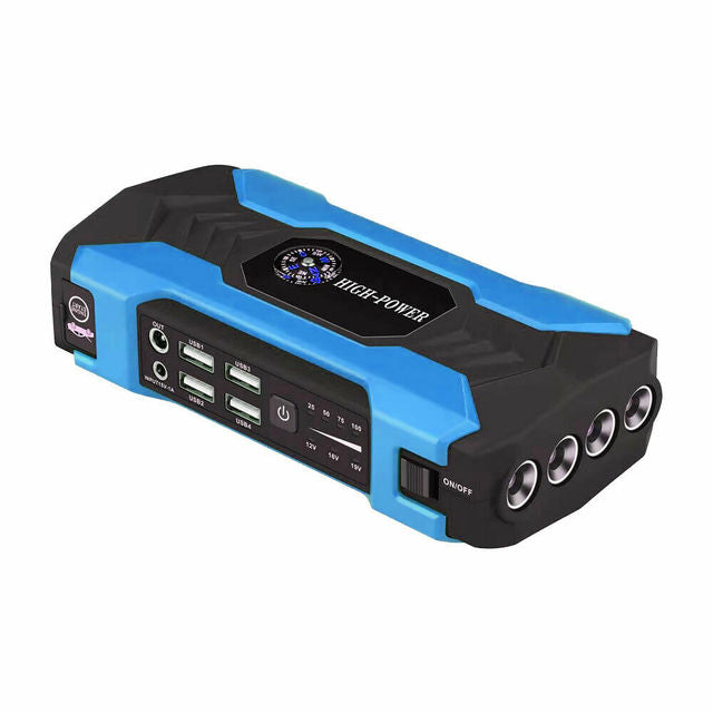 Automobile 12V Battery Booster Charger with 20000mAh Power Bank Fuction