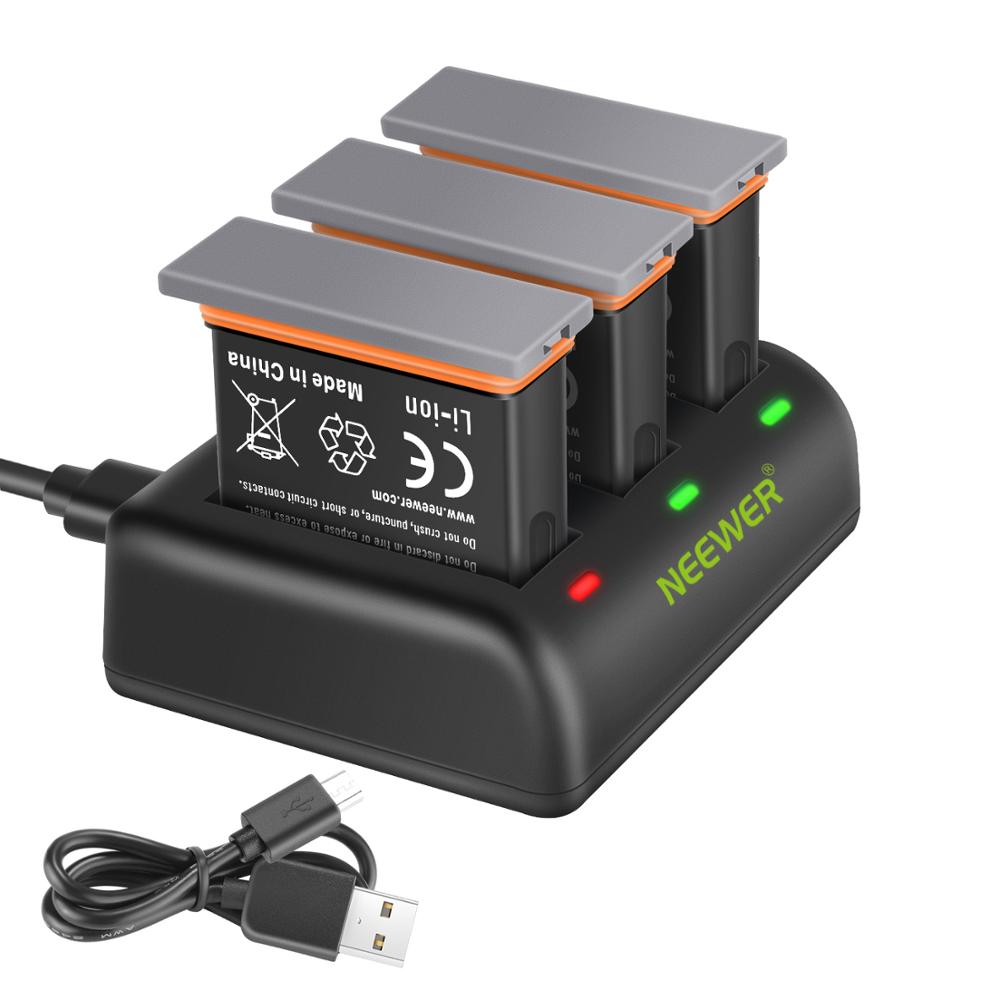 Battery Charger Set For DJI OSMO Action Camera