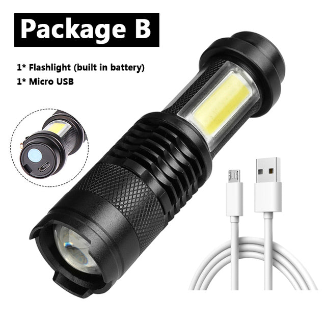 Bike Lamp Torch Flashlight Cycling Waterproof