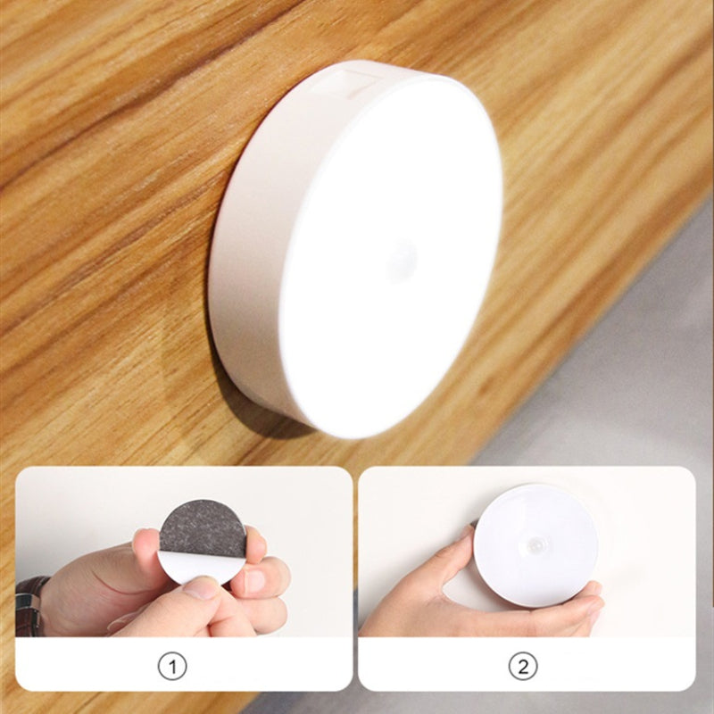 Night Light Smart Motion Sensor LED Night Light Lamp Battery