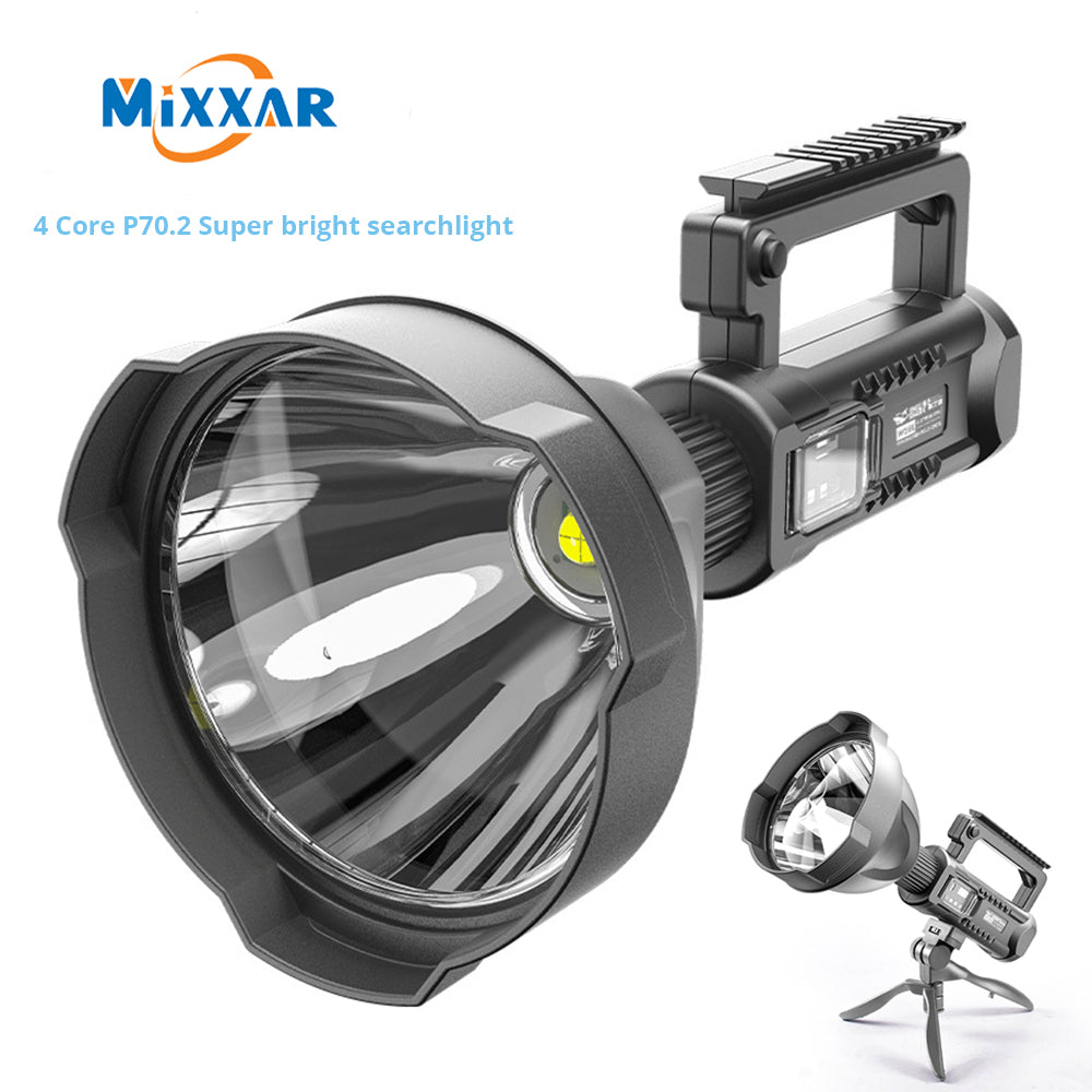 Super bright LED Portable Spotlights Flashlight searchlight