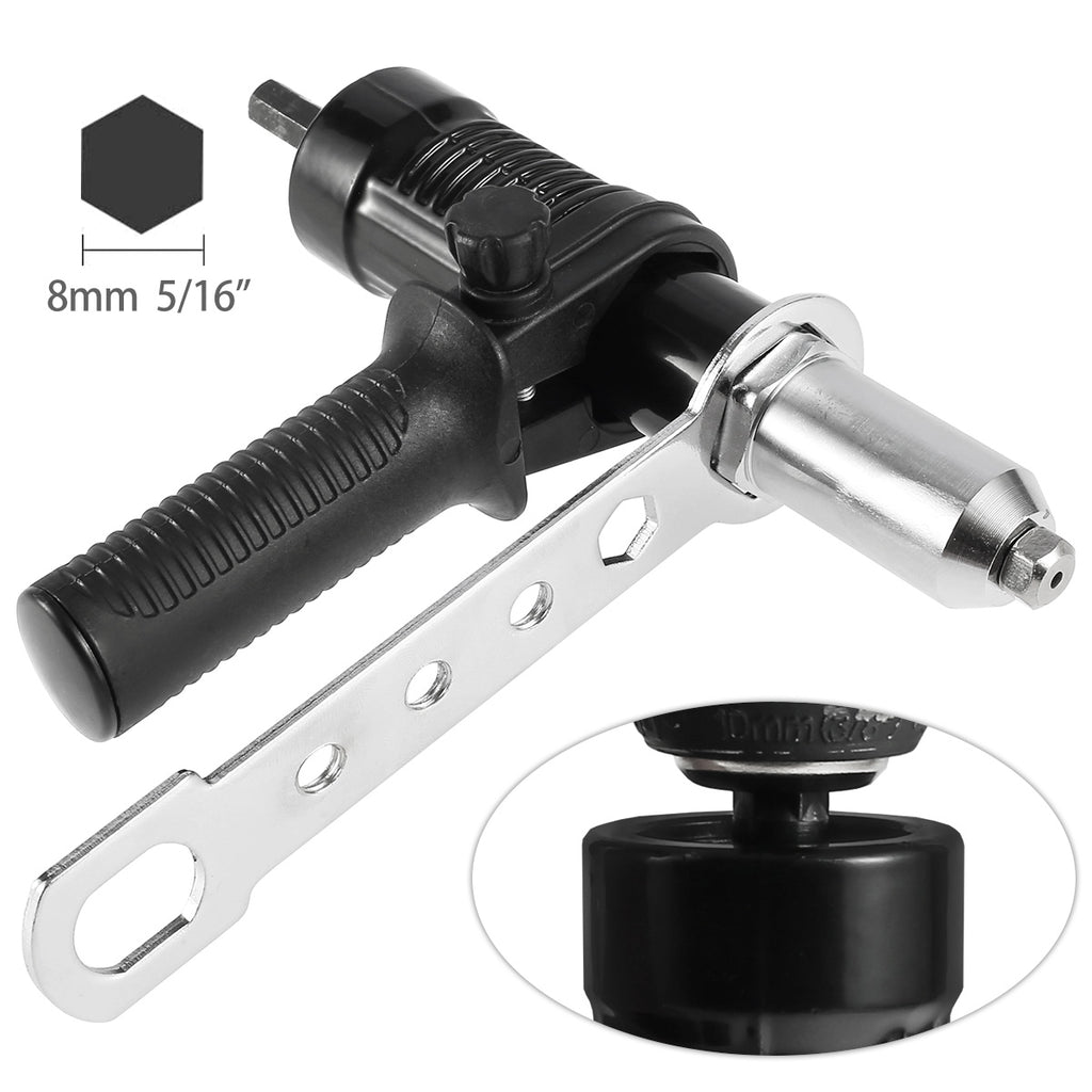 Adapter Alloy Electric Riveter Converter Attachment Removable Electric Power