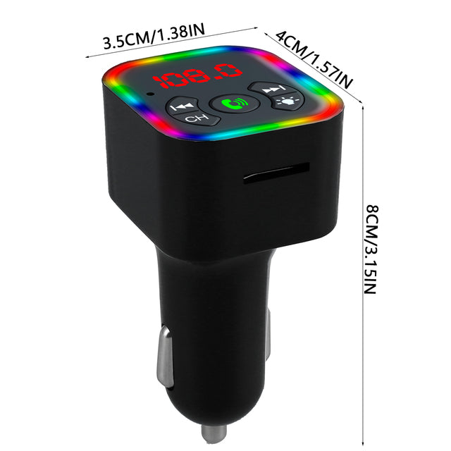 Bluetooth FM Transmitter for Car Adapter