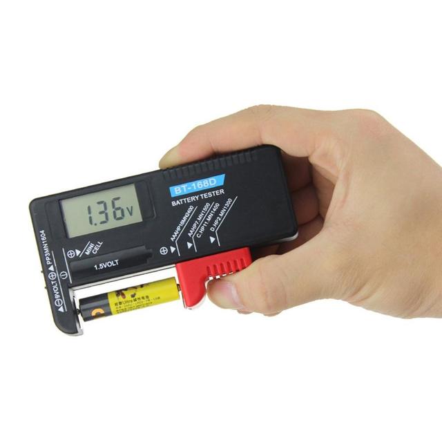 BT-168 Universal Button Multiple Size Battery Tester