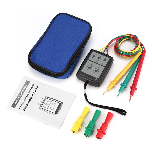 AC Sequence Order Rotation Indicator Tester