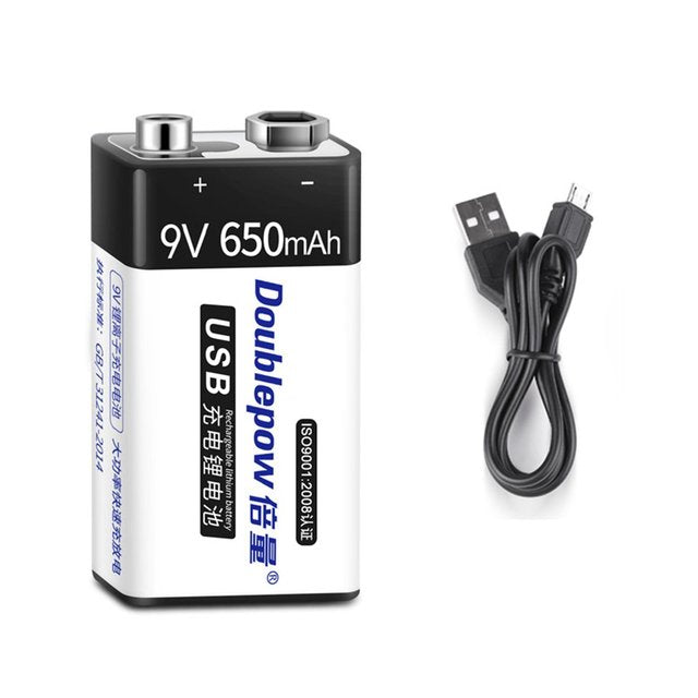 USB Rechargeable Battery For Multimeter