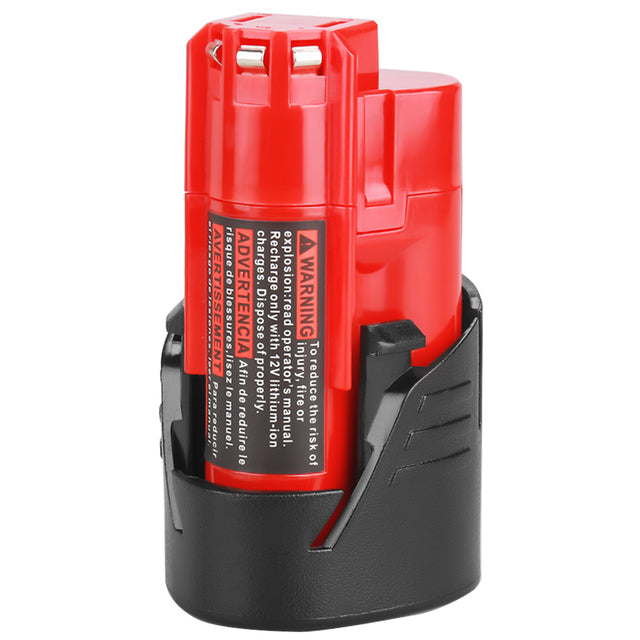 12V 3.0Ah Rechargeable 3000mAh Battery for Milwaukee M12 XC