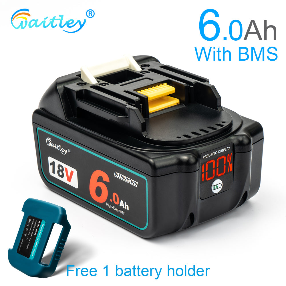 Waitley 18V 6.0Ah Rechargeable Li-ion battery