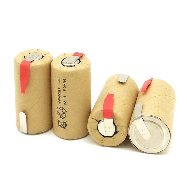 8/10/12/15/20/22/24Pcs/Lot High Quality SC NI-Cd 1.2V 1500mAh Rechargeable Battery