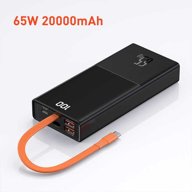 External Battery for Phone and Notebook, Three-Port Fast charging