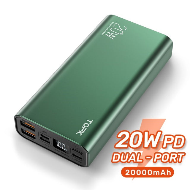 Mobile Phone External Battery Charger Powerbank 20000 mAh