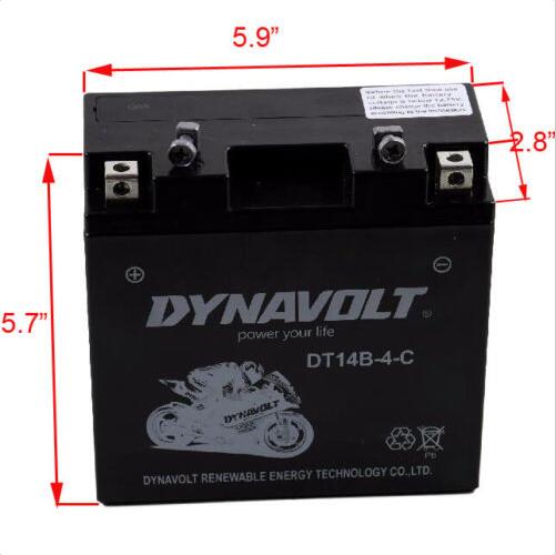 High Performance Sealed AGM Motorcycle Battery