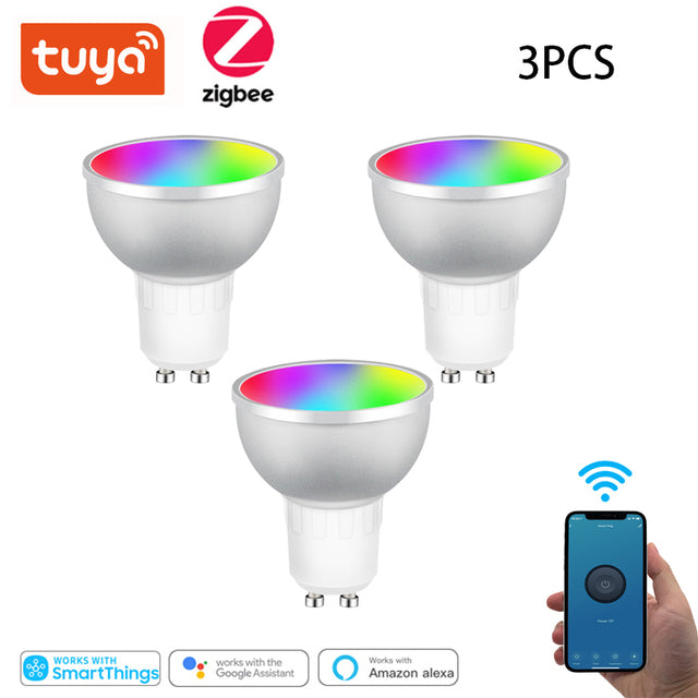 LED RGB Lamp Dimmable Timer Function