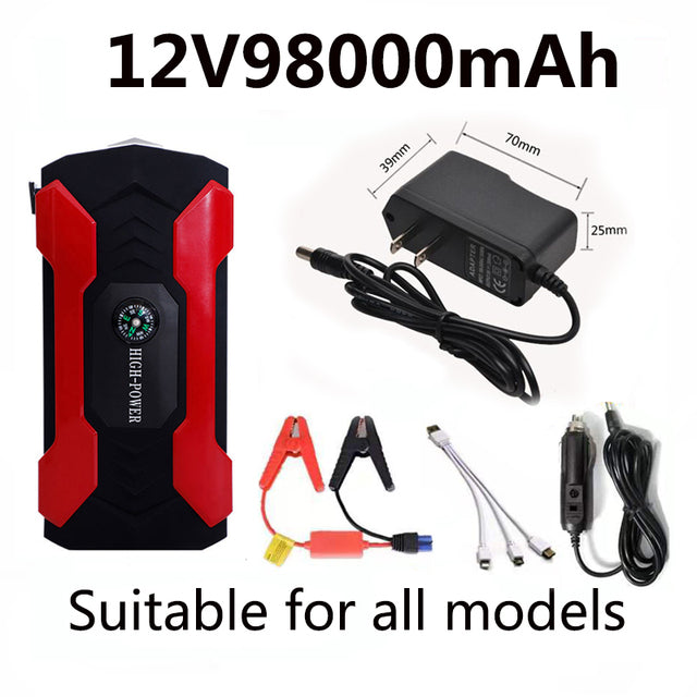 Car Jump Starter Starting Device Battery Power Bank