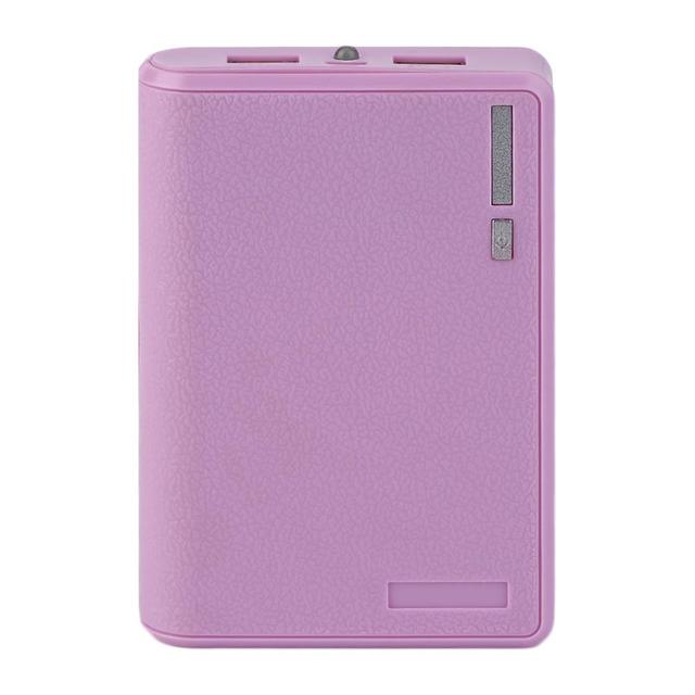 Large Capacity 10400MAH Portable Size 4*18650 Battery External Power Bank