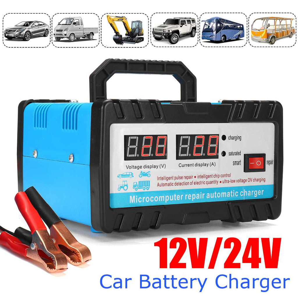 Pulse repair charger for lithium iron lead acid lithium battery motorcycle charger