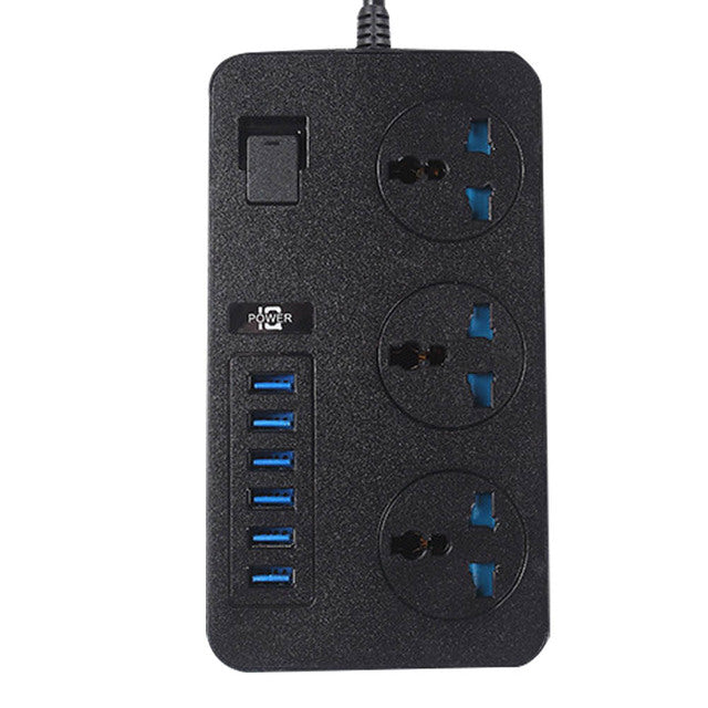 Power Strip Surge Protector 3/6 AC Outlets