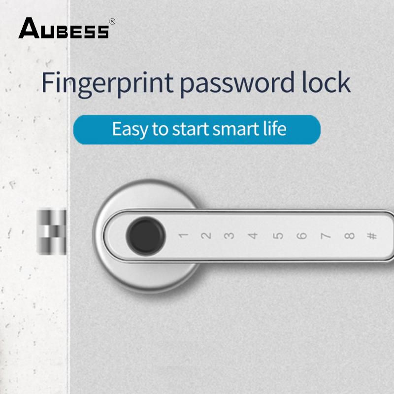 Fingerprint Electronic Door Lock Smart -compatible Password Handle Lock